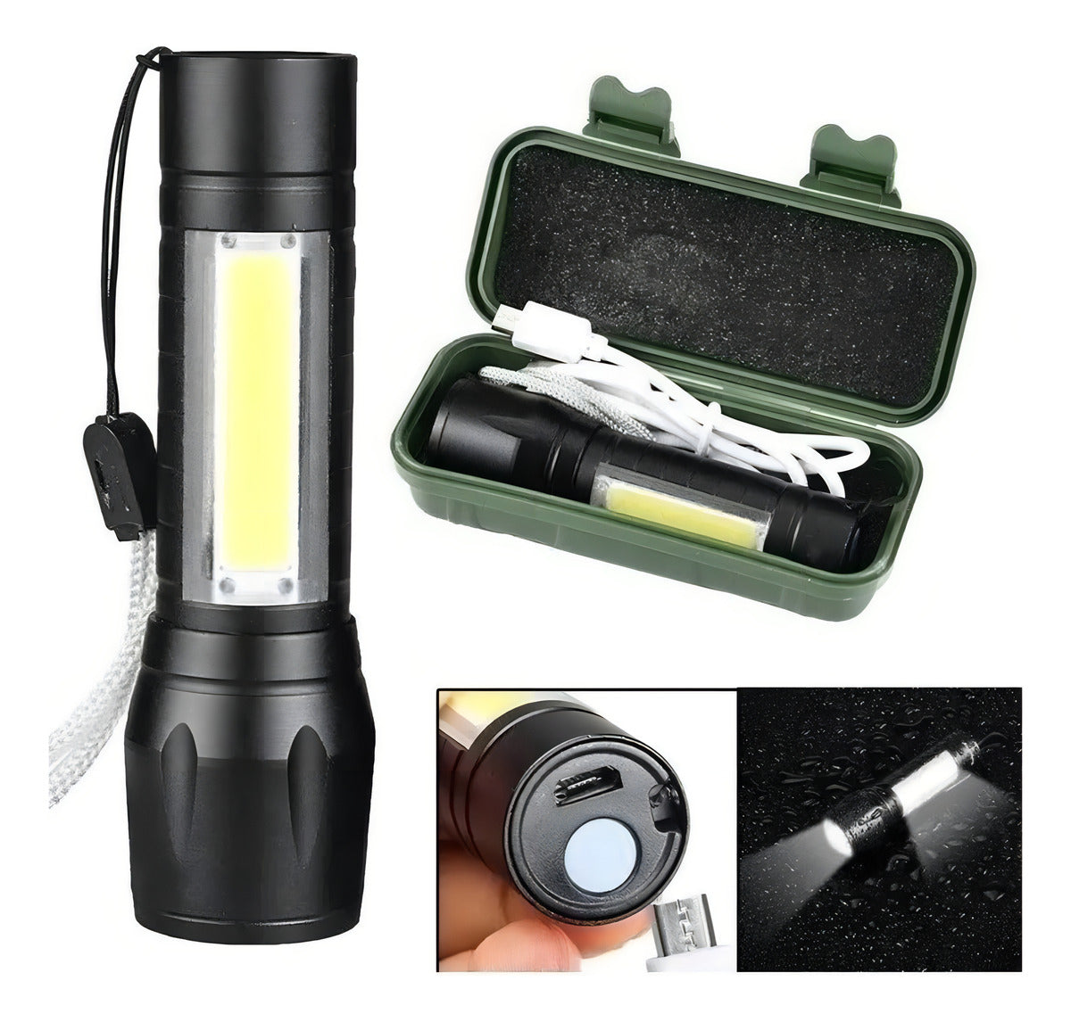Linterna Led Recargable
