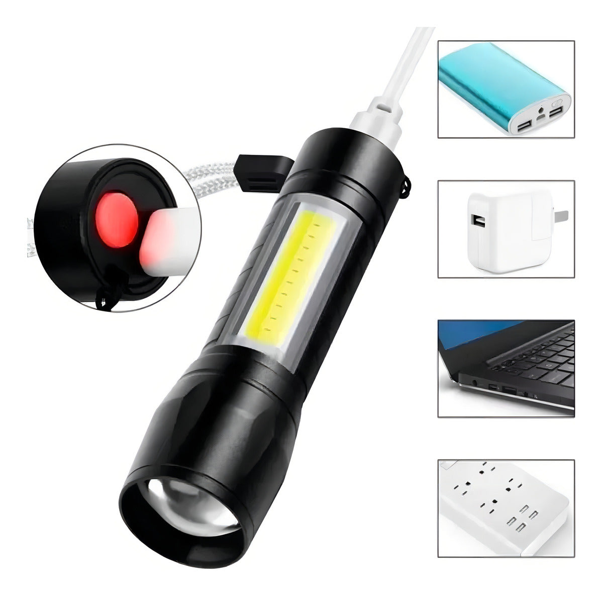 Linterna Led Recargable